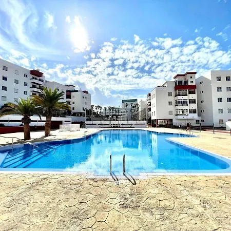 公寓 Urb. Palmeras Del Sur Con Piscina